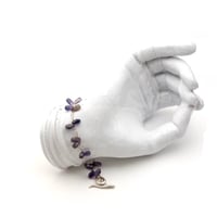 MOUNIR Amethyst Silver Bracelet（BL1470）