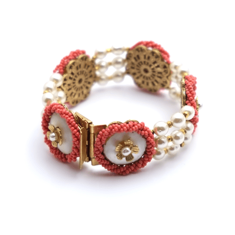 ミリアム・ハスケル　バングル Atelier Ninon / ヴィンテージ 「ミリアム・ハスケル」バングル