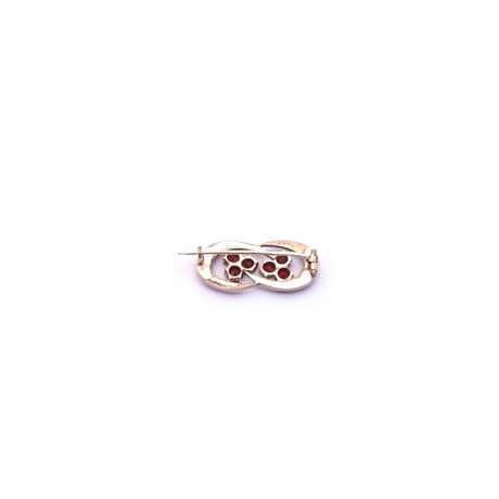 Victorian Bohemian Garnet Brooch（BR2523）