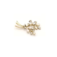 White＆Clear Brooch（BR1488）