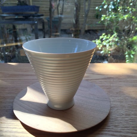 Masamitsu Kawai 　線紋ぐい呑みor湯呑み