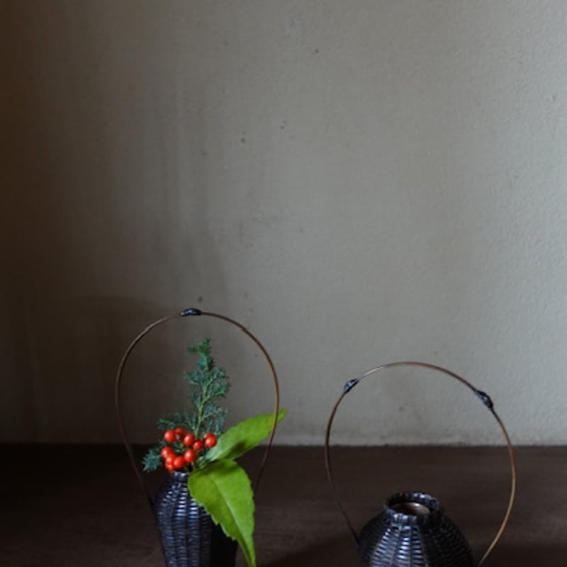 吉田佳道　小の籠V手付き　Yoshimichi Yoshida Yoshimichi Yoshida 吉田佳道 小の籠(手付き) | g's gallery