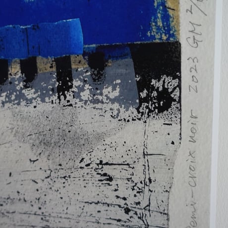 Yoko Takao　鷹尾葉子　版画　Encaustic croi GM1/5 (額共)