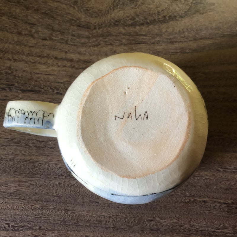 Naho Nishimoto 西本なほ 悪い猫さんのマグカップ | g's gallery