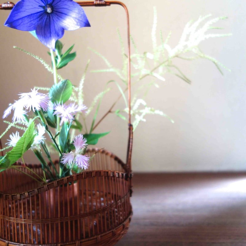 吉田佳道　かごバッグ　竹の工芸よしだ　着物　和装　浴衣 吉田佳道 かごバッグ 竹の工芸よしだ 着物 和装 浴衣