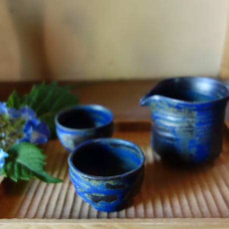 Norikazu Ogawa 小川記一　青銅色ぐい呑み