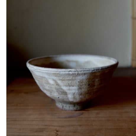 Kenzo Ogawa 小川顕三陶房　 粉引飯碗(お茶漬け碗)
