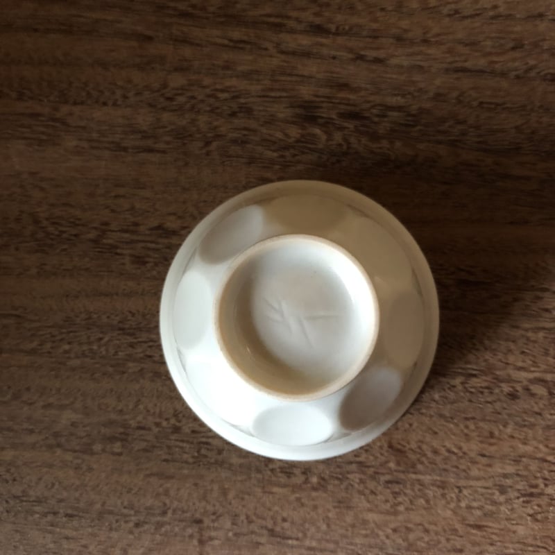 Masamitsu Kawai 白磁そぎ煎茶碗 or ぐい呑み | g's gallery