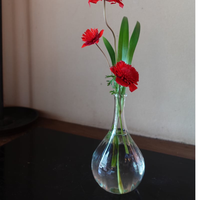 琵琶湖彩モール鶴首花器 | g's gallery