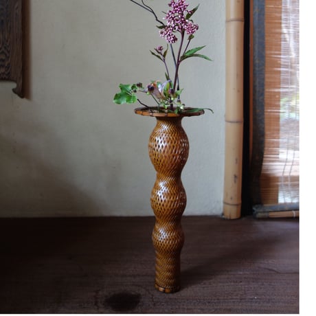 CATEGORY Yoshimichi Yoshida 竹工芸 花入れ 吉田佳道 | g's