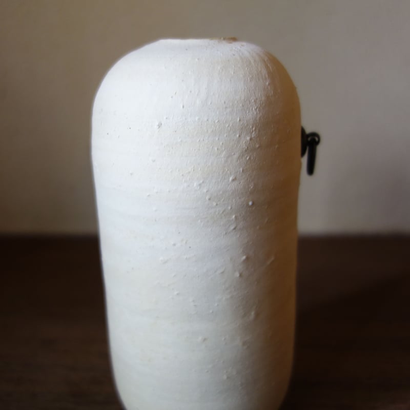 Q Tani 信楽旅枕 (掛花入) | g's gallery