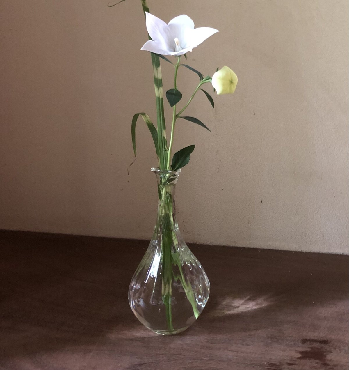 琵琶湖彩モール鶴首花器 | g's gallery