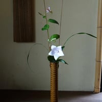 Yoshimichi Yoshida 吉田佳道 櫛目広口竹の花入 | g's gallery
