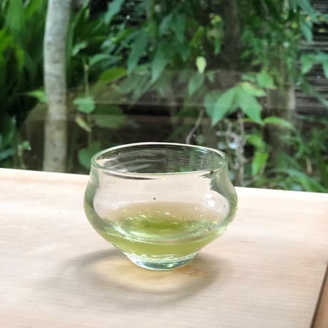 Akemi Kaminaga 神永朱美　琵琶湖彩冷茶グラス(湯飲みサイズ)