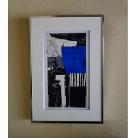 Yoko Takao 鷹尾葉子　版画Croix noir GM1/5 (額共)