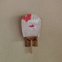 Hidetoshi Mito 金魚ミニ団扇　限定品(定形封筒付き)