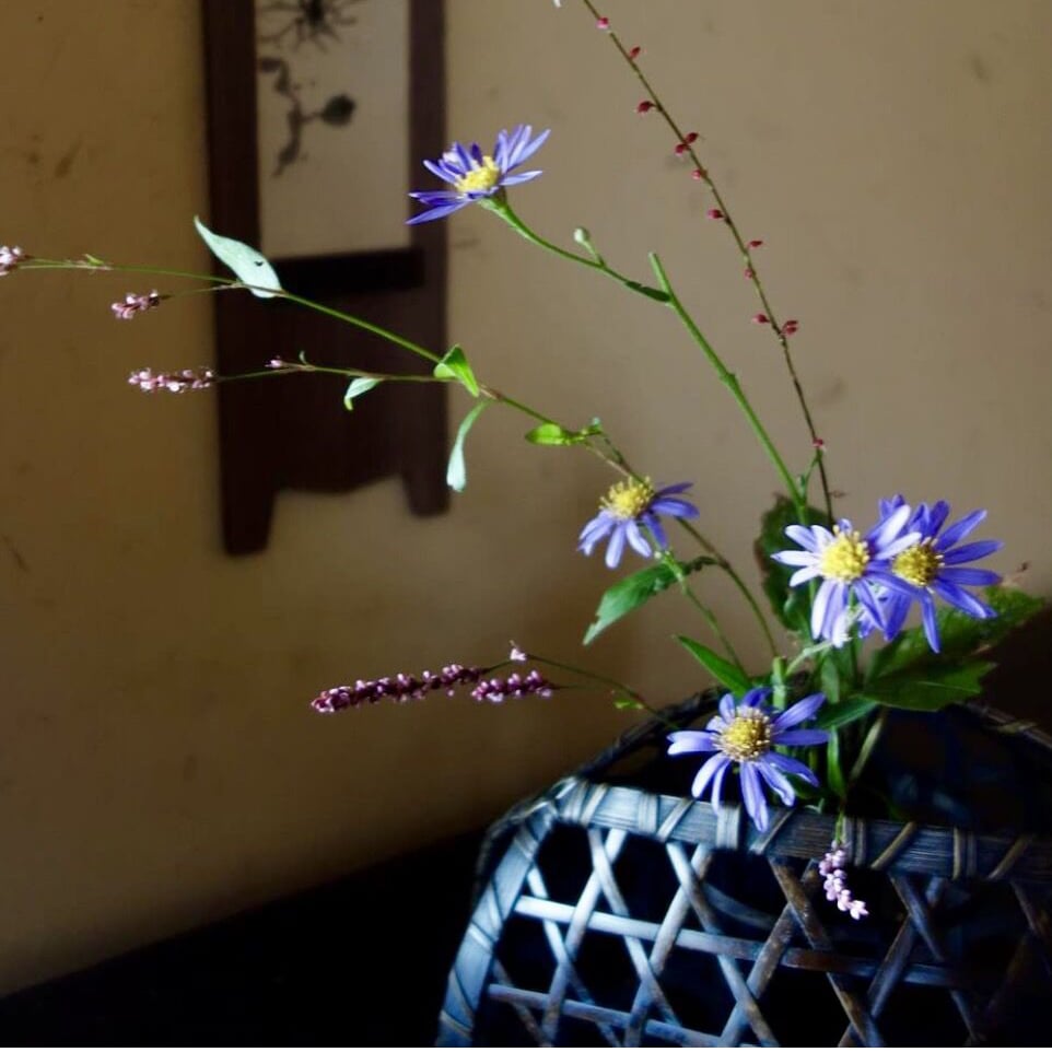 Yoshimichi Yoshida 吉田佳道 ふくろう竹掛け花入 | g's gallery