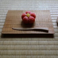Yoshiyuki Izutsu 桜材長角銘々皿 g's gallery original