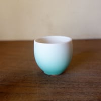 Ryuji Iwasaki 　アイスグリーンぐい呑み