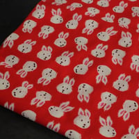 USAコットン○うさぎ○tubydtarsociety○レッド