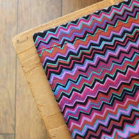 USAコットン○ジグザグ○KaffeFassett○ 紫地◯