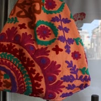 SuzaniBag.C◯オレンジ×ストライプ