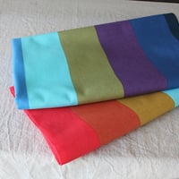 USAコットン○2カラー○幅広ストライプ ○free spirit○ボーダーストライプ