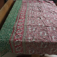インド○カンタキルト○バード&エレファント○  約216×139cm