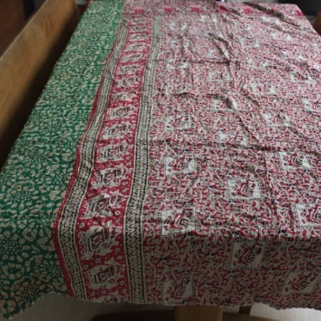 インド○カンタキルト○バード&エレファント○  約216×139cm