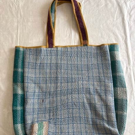 カンタキルトトートバッグ◯パープル系B◯
