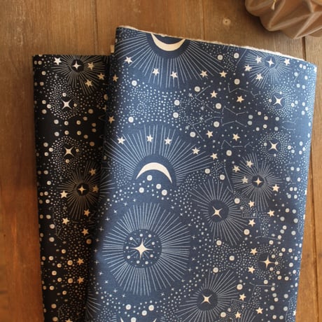 USAコットン○stars○ブラック○moda○星star