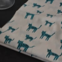 USAコットン○とらねこ○tubydtarsociety○ブルー○