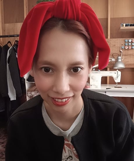 3way　ベロアヘアバンド