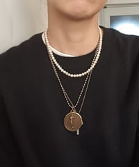 ヴィンテージキーホルダーネックレス
