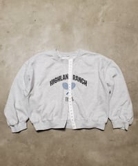 リメイクスウェットカーディガン(Lサイズ)