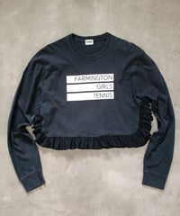 リメイクフリルロングカットソー