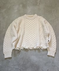 ザクザクショートアランニット
