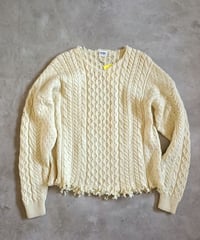 ザクザクアランニット⑥