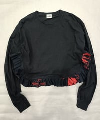 リメイクフリルロングカットソー