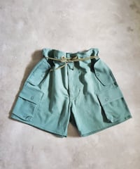 USAミリタリーランドリーバック　リメイクショートパンツ②