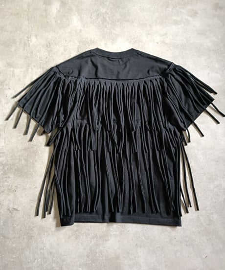 （再予約）フリンジたっぷりリメイクTシャツ