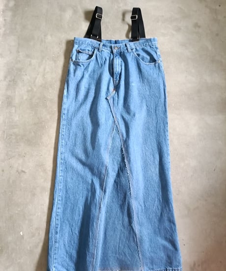 ⑦リメイクデニムワンピース