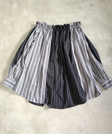 リメイクオフショルダーシャツ
