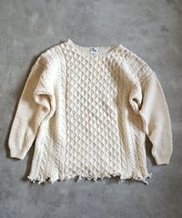 ザクザクアランニット③