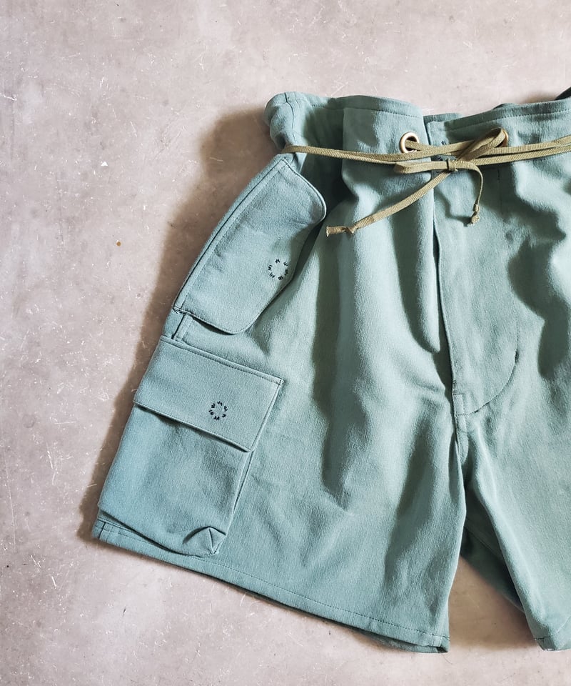 ★リメイク品★フランス製 ダマール ハーフパンツ ヴィンテージ itimi 前開きハーフパンツ 0714ー75ー32 | NEWYORKER (Men