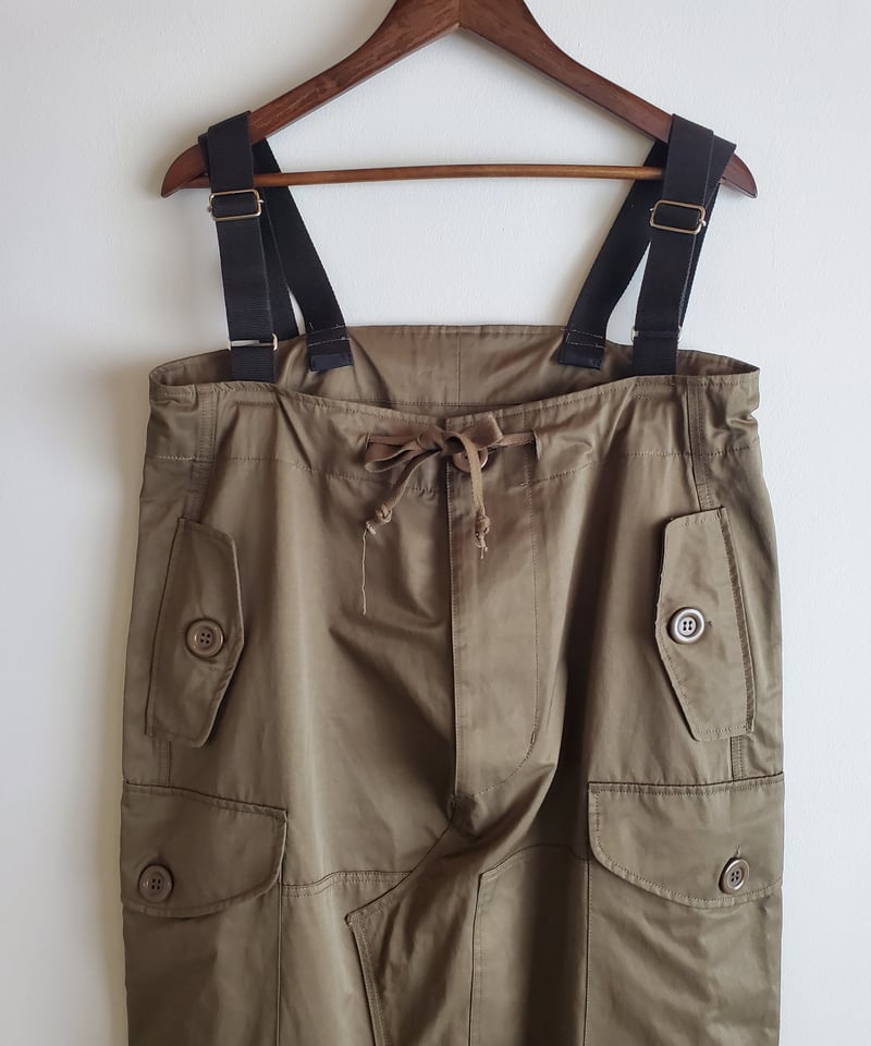 オリジナルカーゴパンツリメイクワンピース(カーキ) | MIMAE