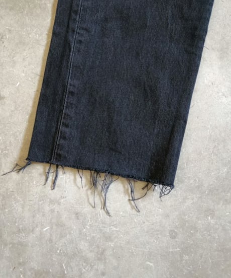 リーバイス501　カットオフデニム