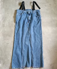 ②リメイクデニムワンピース