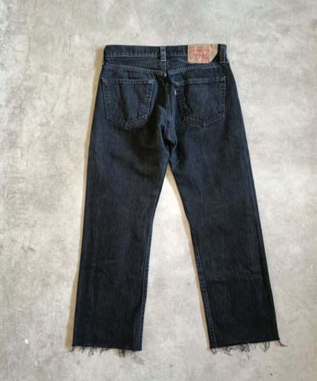 リーバイス501　カットオフデニム
