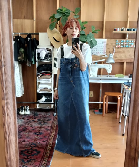 ⑧リメイクデニムワンピース